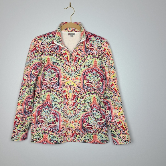 Talbots | multi color pull over - Picture 3 of 9